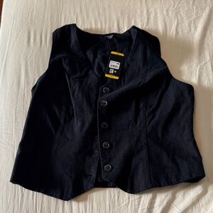Express Black Button Down Shirt
